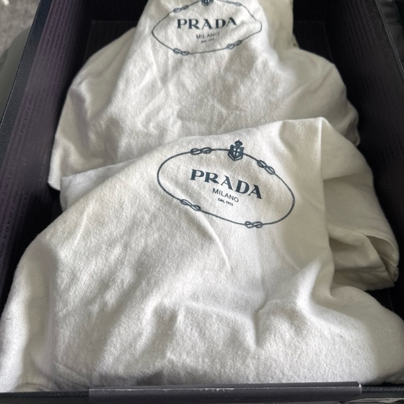 Prada authentic black pull on boots 38.5 - Picture 12 of 16